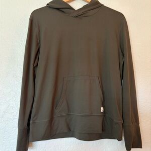 Vuori Olive Green Hoodie